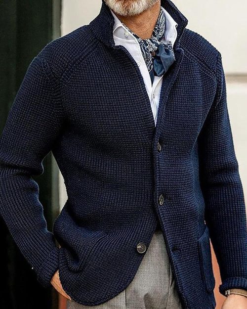 2026 New Arrival 🔥Men's Knitted Button Jacket