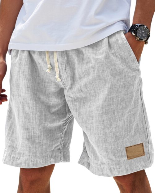 Men's Breathable Linen Loose Holiday Shorts