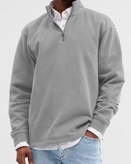 Men's Casual Half-zip Sweatshirt