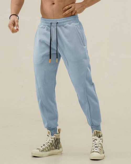  Men's Loose Three-dimensional Patchwork Leggings Trousers